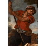 Baldassarre De Caro (pripisované) (Neapol 1689 – 1750), Dvaja poľovníci so psom a úlovkom
