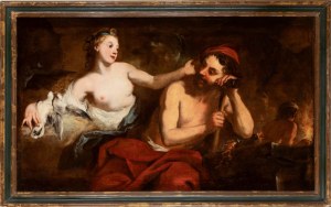Artista francese, XVIII secolo, Venus in the Forge of Vulcan