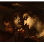 il Giovane (Milano 1596 - 1676), The Holy Family with Angels