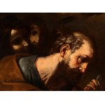 il Giovane (Milano 1596 - 1676), The Holy Family with Angels