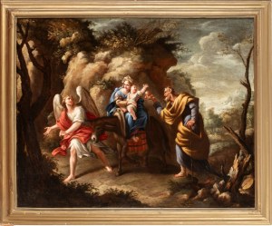 Nicola Vaccaro (Napoli 1640 - 1709), Flight to Egypt