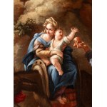 Nicola Vaccaro (Naples, 1640 - 1709), La fuite en Égypte