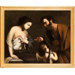 Diana De Rosa (attribuito a) (Napoli 1602 - 1643), Saint Agatha Visited by Saint Peter in Prison