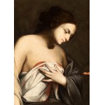 Diana De Rosa (attribuito a) (Napoli 1602 - 1643), Saint Agatha Visited by Saint Peter in Prison