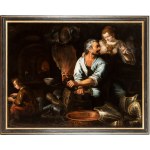 Artista genovese, XVII secolo, Venus in the Forge of Vulcan