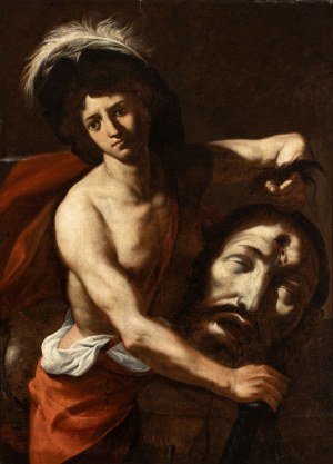 Artista attivo a Napoli, primo quarto XVII secolo, David with the Head of Goliath
