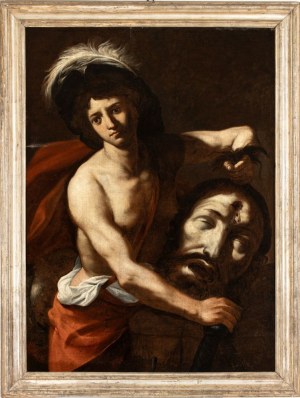 Artista attivo a Napoli, primo quarto XVII secolo, David with the Head of Goliath