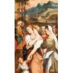 detto Bonifacio Veronese (seguace di) (Verona, 1487 ca. - Venezia, 1553), Christ and the Adulteress