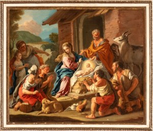 Pietro Bardellino (Napoli 1732 - Napoli 1806), Adoration of the Shepherds