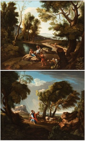 Artista attivo a Roma, prima met