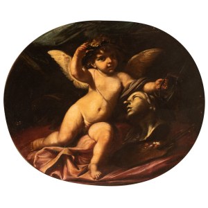 Artista emiliano, XVII secolo, Allegory of the Fine Arts