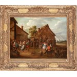 Il Giovane (ambito di) (Anversa 1610 - Bruxelles 1690), Village with a Peasant Festival