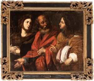 Guido Reni (bottega di) (Bologna 1575 - 1642), Lot and his daughters