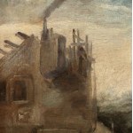 Domenico Brandi (Napoli 1684 - 1736), Famiglia di pastori con gregge in un paesaggio
