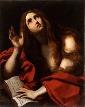 Artista napoletano, XVII secolo, Penitent Magdalene
