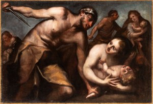 Artista lombardo, XVII secolo, Massacre of the Innocents
