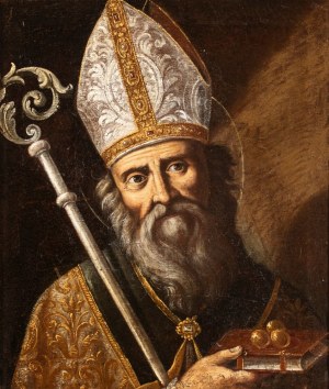 Artista attivo a Napoli, XVII secolo, Saint Nicola from Bari