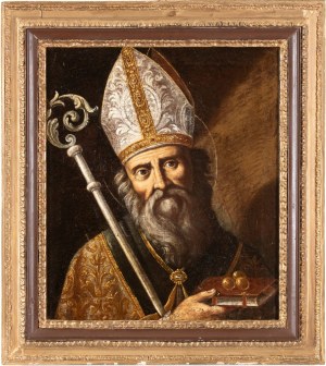 Artista attivo a Napoli, XVII secolo, Saint Nicola from Bari