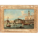 Artista veneto, XIX secolo, View of the Palazzo Ducale from the Bacino di San Marco