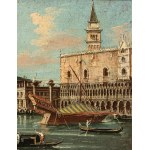 Artista veneto, XIX secolo, View of the Palazzo Ducale from the Bacino di San Marco