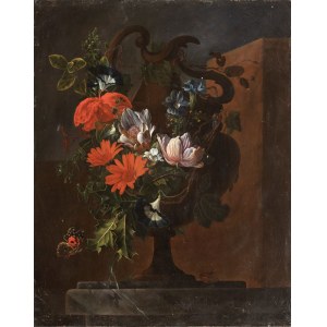Flämischer Künstler, 18.–19. Jahrhundert, Blumenstillleben