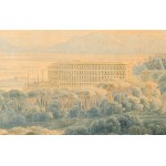 Franz Kaisermann (Yverdon 1765 - Roma 1833), View of the Roman Campagna from the Grove of Villa Taverna