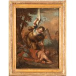 Artista emiliano, XVII secolo, Saint Michael Punishing the Devil