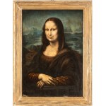 Leonardo da Vinci (seguace di) (Anchiano 1452 - Amboise 1519), The Mona Lisa