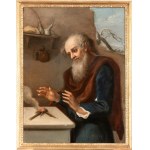 Artista lombardo, XVIII secolo, Allegory of Winter