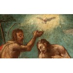 Artiste vénitien, XVIIIe siècle, Le baptême du Christ