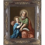 Artista attivo a Roma, XVII secolo, Saint Joachim and the Young Virgin
