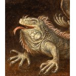 Artista nord-europeo, XIX secolo, Iguana