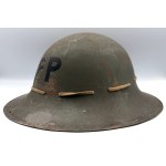 ZUCKERMAN CIVIL DEFENSE HELMET, 1941 - UNITED KINGDOM