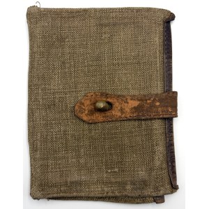 CANVAS DOCUMENT COVER - POLISH ARMED FORCES IN THE WEST, WORLD WAR II