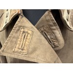 1941-MODEL MECHANIC'S JACKET WITH ARMORED FORCES OFFICER EPOLETES - USSR, WORLD WAR II