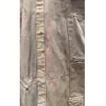 1941-MODEL MECHANIC'S JACKET WITH ARMORED FORCES OFFICER EPOLETES - USSR, WORLD WAR II