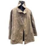 1941-MODEL MECHANIC'S JACKET WITH ARMORED FORCES OFFICER EPOLETES - USSR, WORLD WAR II