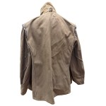 1941-MODEL MECHANIC'S JACKET WITH ARMORED FORCES OFFICER EPOLETES - USSR, WORLD WAR II