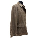 1941-MODEL MECHANIC'S JACKET WITH ARMORED FORCES OFFICER EPOLETES - USSR, WORLD WAR II