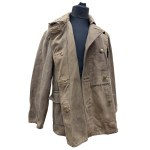1941-MODEL MECHANIC'S JACKET WITH ARMORED FORCES OFFICER EPOLETES - USSR, WORLD WAR II
