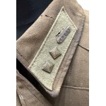 1941-MODEL MECHANIC'S JACKET WITH ARMORED FORCES OFFICER EPOLETES - USSR, WORLD WAR II