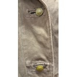 1941-MODEL MECHANIC'S JACKET WITH ARMORED FORCES OFFICER EPOLETES - USSR, WORLD WAR II