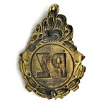 PZ FIRE DEPARTMENT EMBLEM — POLAND, SECOND POLISH REPUBLIC