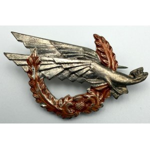 THUMBNIL: POLISH ARMED FORCES IN THE WEST - COMMEMORATIVE BADGE OF THE 1ST RIFLE BRIGADE