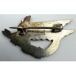 THUMBNIL: POLISH ARMED FORCES IN THE WEST - COMMEMORATIVE BADGE OF THE 1ST RIFLE BRIGADE