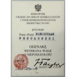 SET DEDICATED TO SENIOR RIFLEMAN KAROL WESOŁOWSKI OF THE 3RD CARPATHIAN RIFLEMEN REGIMENT — 2ND CARPATHIAN RIFLEMEN BRIGADE