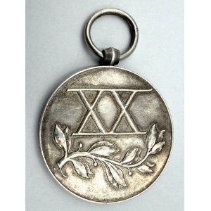 Second Polish Republic - SILVER MEDAL FOR LONG SERVICE - 20 YEARS