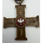 GREATER POLAND INSURGENT CROSS IN ITS ORIGINAL BOX