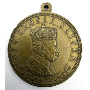 MEDAL PAMIĄTKOWY Z MANEWRÓW WOJSKOWYCH 1886 - WILHELM I - NIEMCY