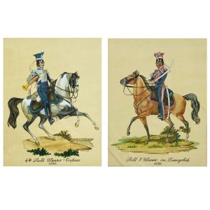 Andrzej Klein, 4ty Pułk Ułanów - Trębacz 1826, Pułk 5 Ułanów im. Zamoyskich 1831, 1981 r.